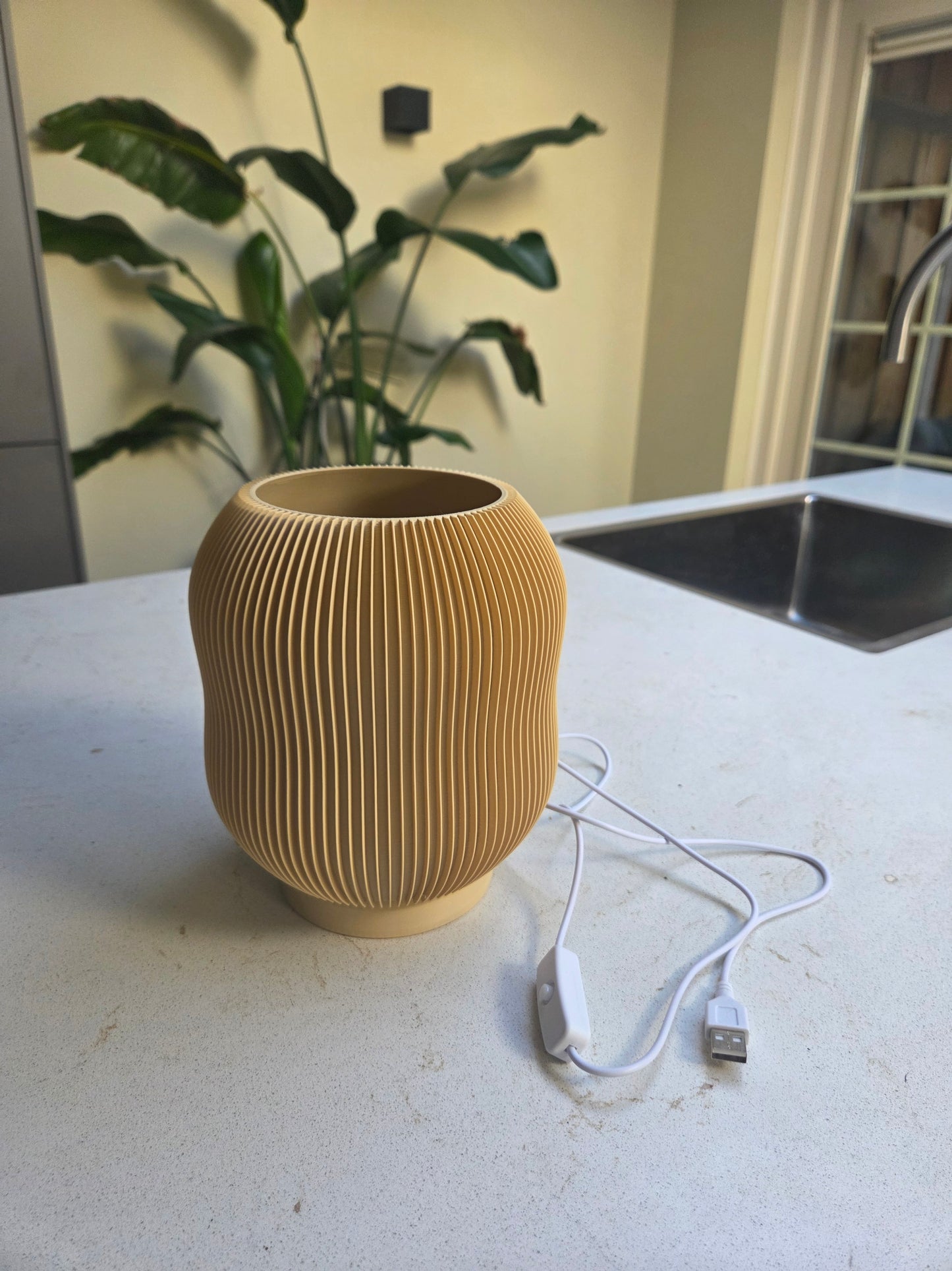 Moderne Design Lamp 3D Geprint – Warm Licht & Stijlvol